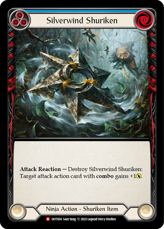 Silverwind Shuriken [Outsiders] Cold Foil