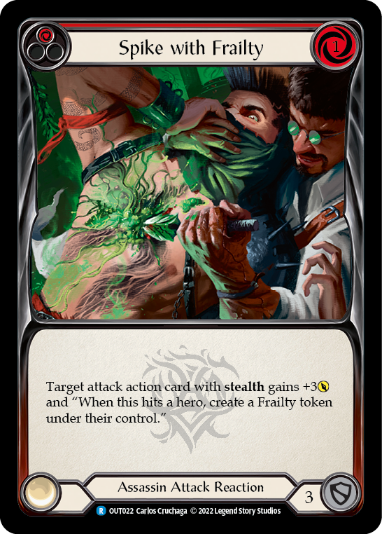 Spike with Frailty (Red) [Outsiders]