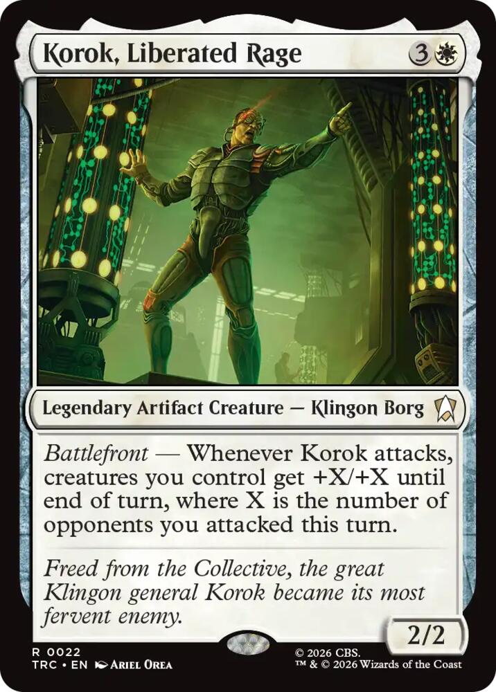Korok, Liberated Rage (22) [Star Trek Commander]
