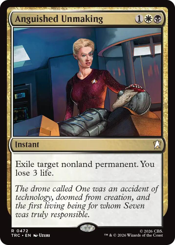 Anguished Unmaking (Surge Foil) (472) [Star Trek Commander]