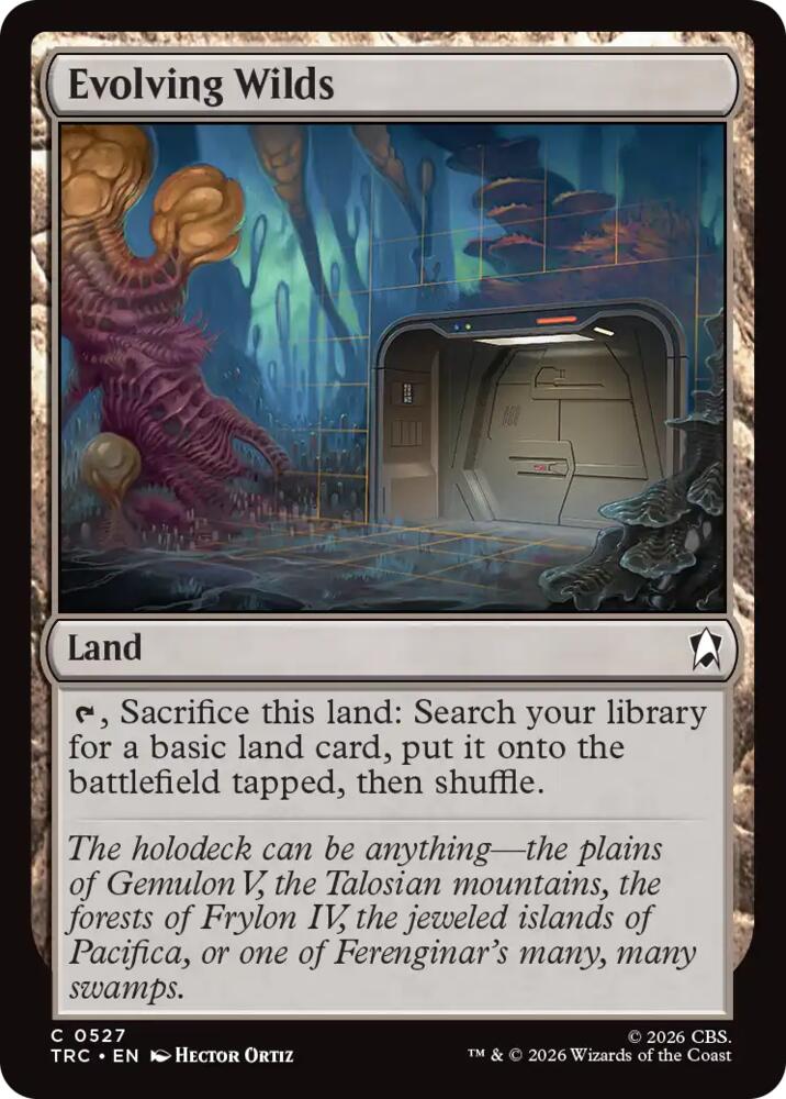 Evolving Wilds (Surge Foil) (527) [Star Trek Commander]