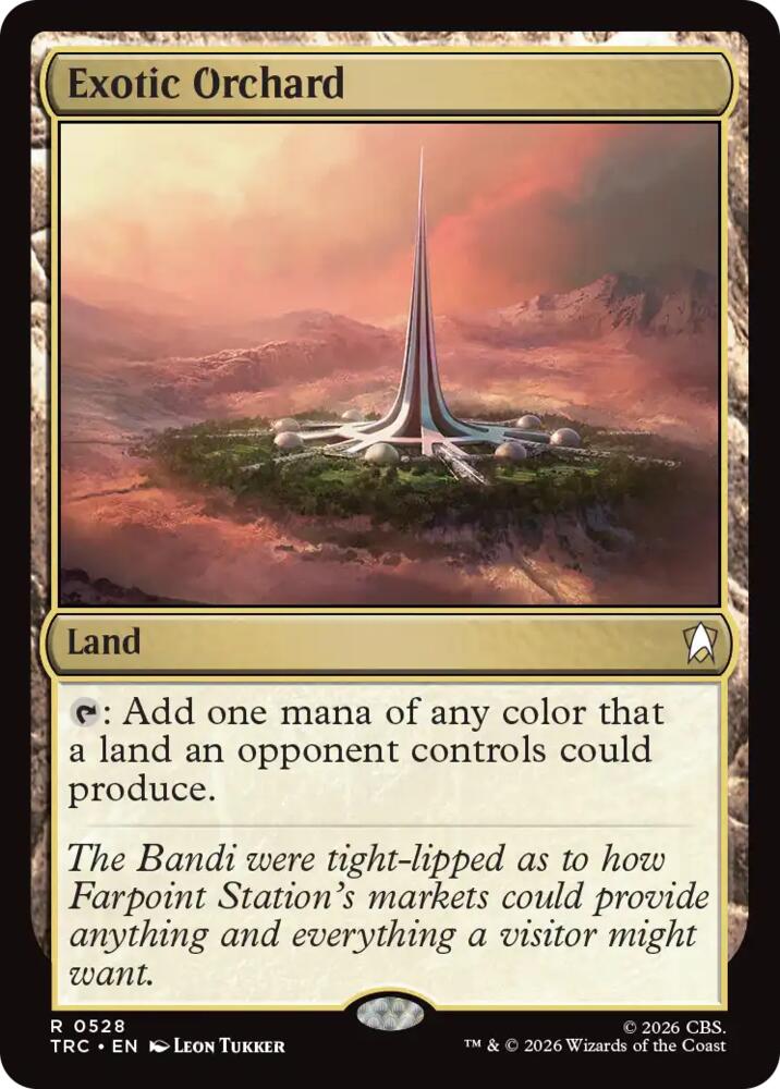 Exotic Orchard (Surge Foil) (528) [Star Trek Commander]