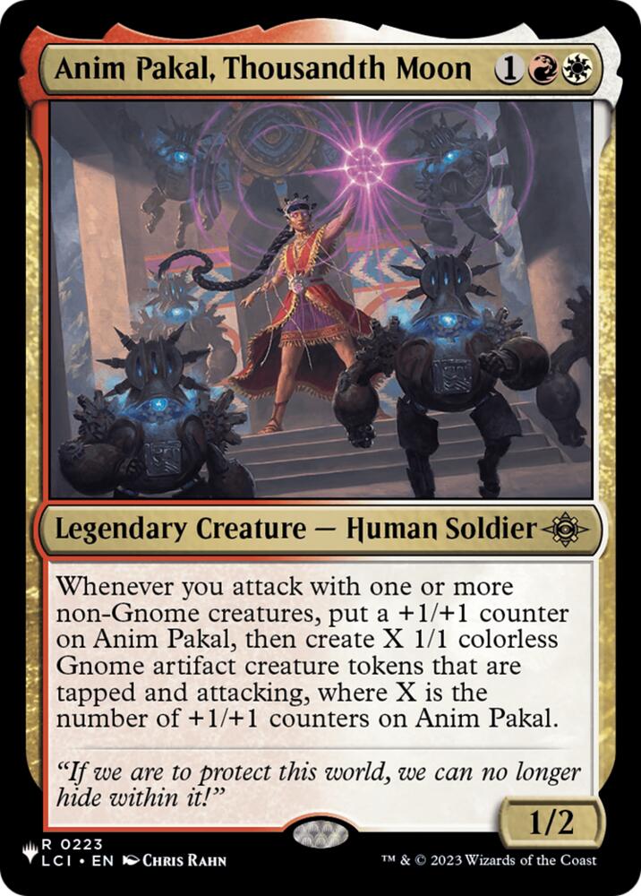 Anim Pakal, Thousandth Moon (223) [The List]