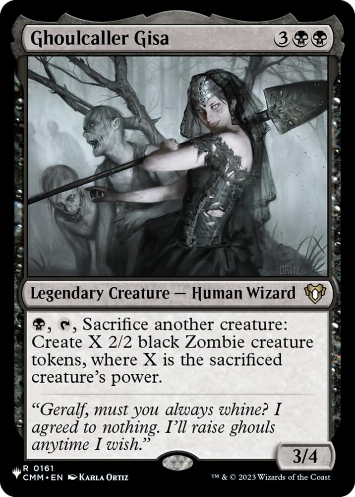 Ghoulcaller Gisa (161) [The List]