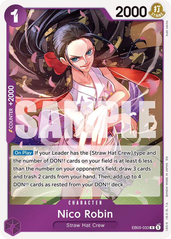 Nico Robin (033) (EB05-033) [Extra Booster: One Piece Heroines Edition Vol. 2]