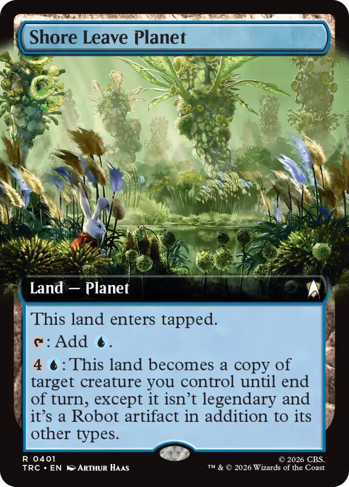 Shore Leave Planet (Extended Art) (401) [Star Trek Commander]