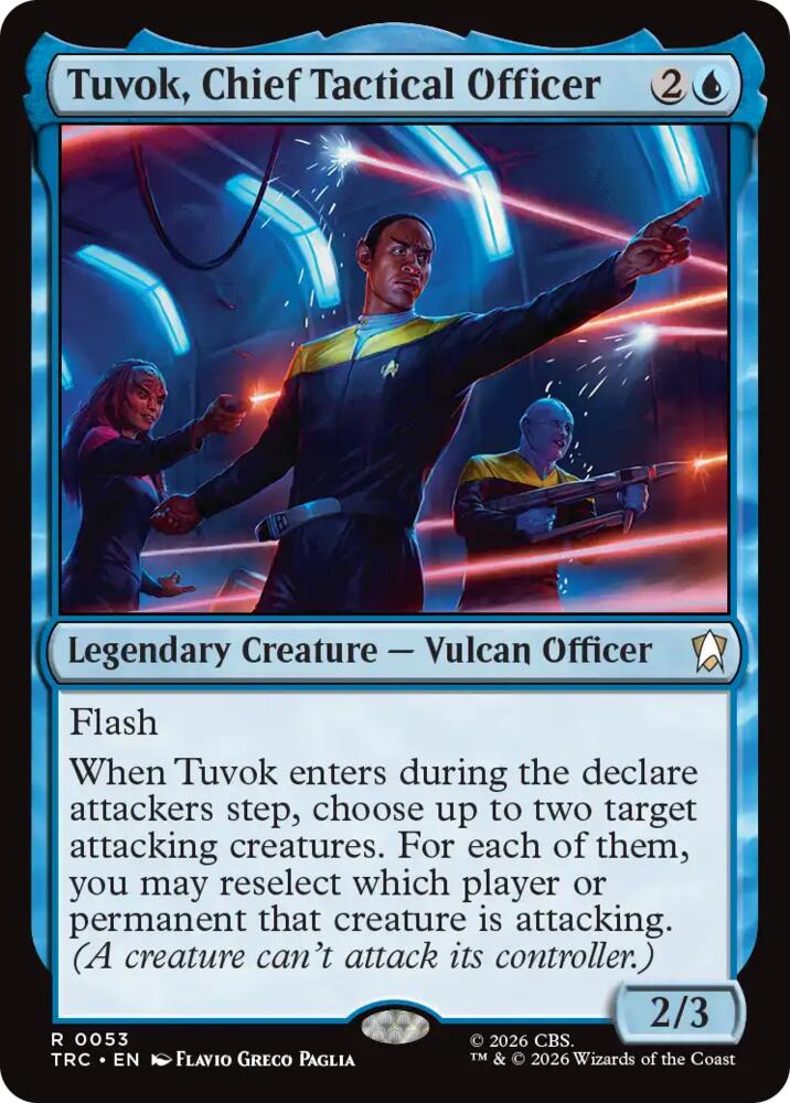 Tuvok, Chief Tactical Officer (Surge Foil) (53) [Star Trek Commander]
