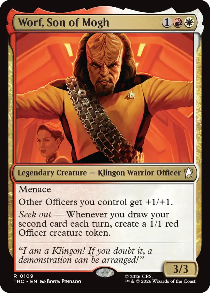 Worf, Son of Mogh (109) [Star Trek Commander]