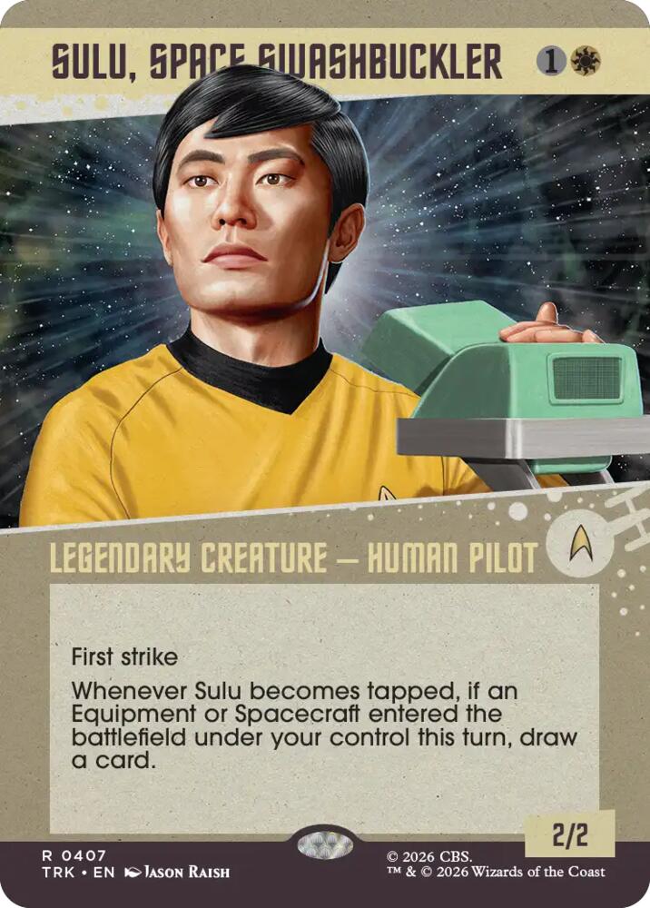 Sulu, Space Swashbuckler (Showcase) (407) [Star Trek]