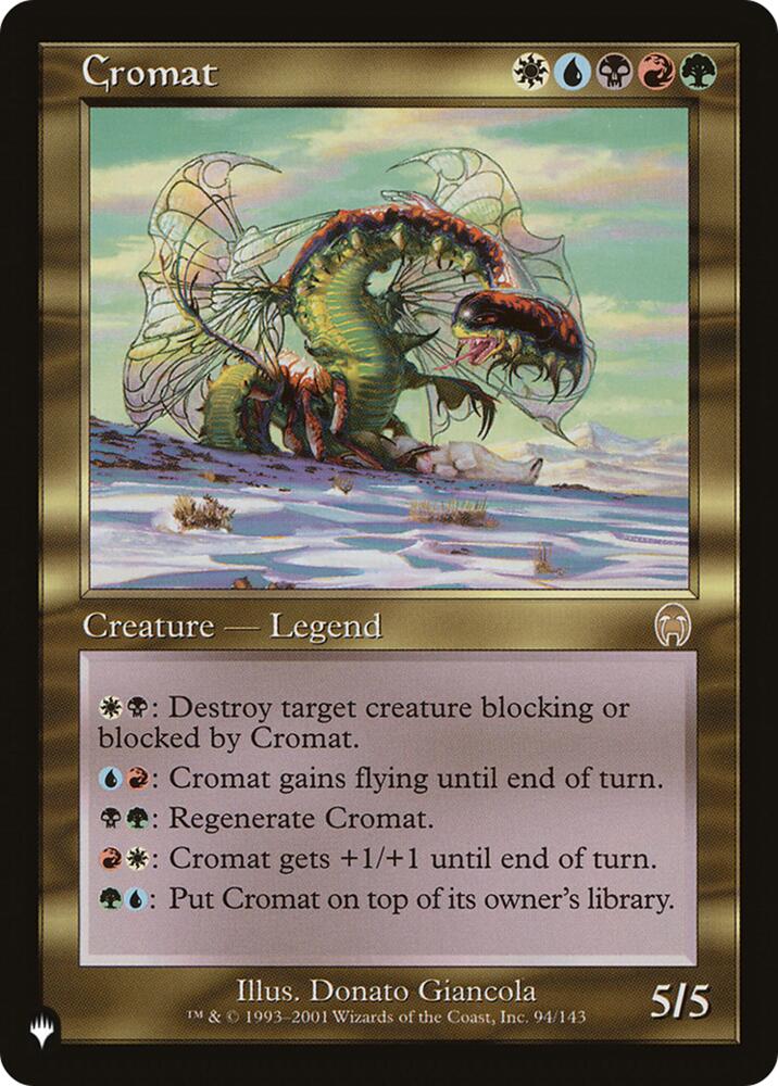 Cromat (94) [The List]