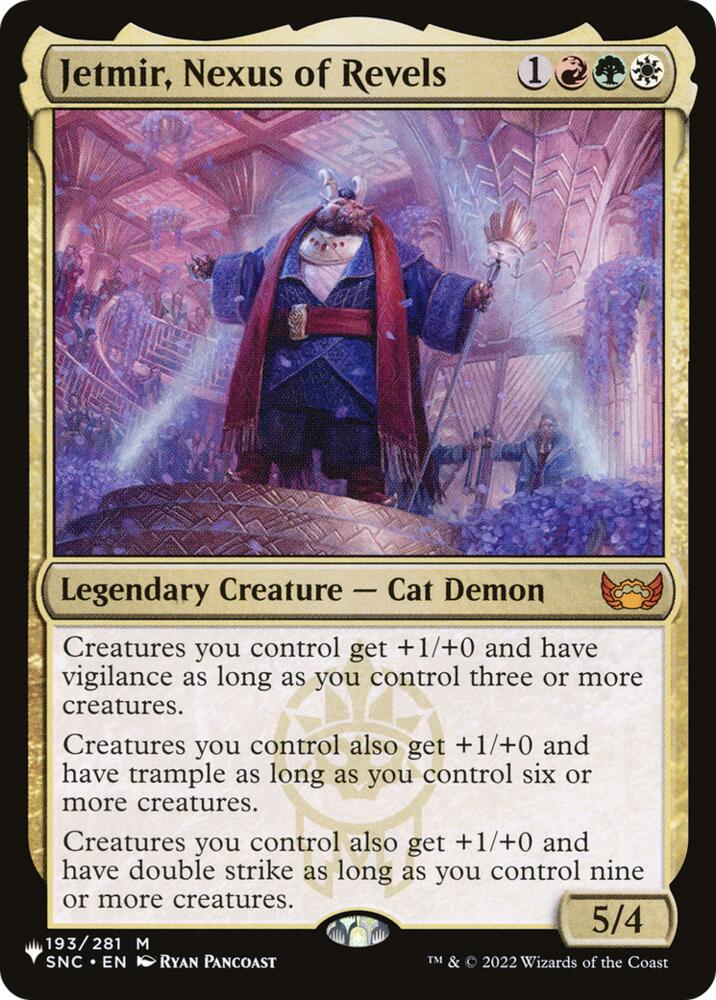 Jetmir, Nexus of Revels (193) [The List]