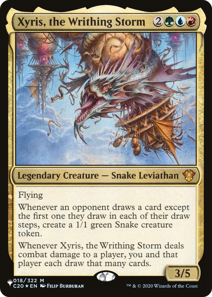 Xyris, the Writhing Storm (18) [The List]