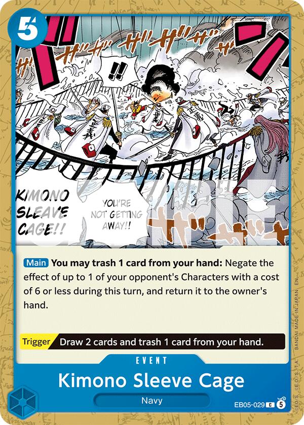 Kimono Sleeve Cage (EB05-029) [Extra Booster: One Piece Heroines Edition Vol. 2]