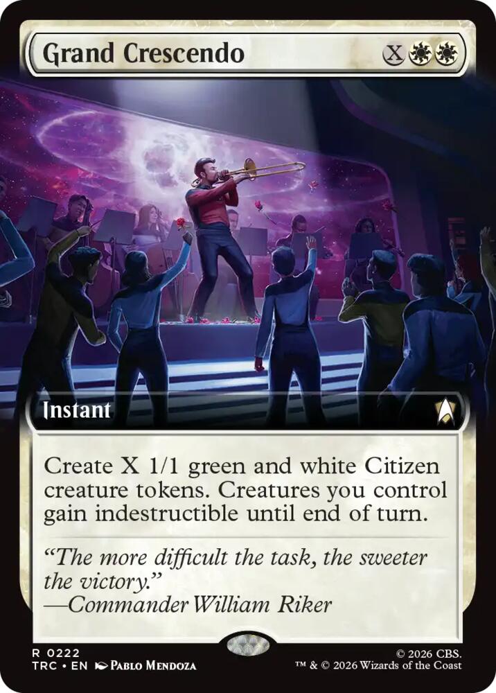 Grand Crescendo (Extended Art) (222) [Star Trek Commander]
