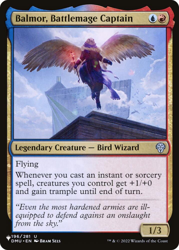 Balmor, Battlemage Captain (196) [The List]