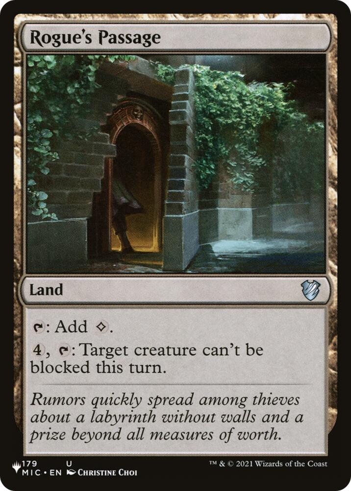 Rogue's Passage (MIC) (179) [The List]