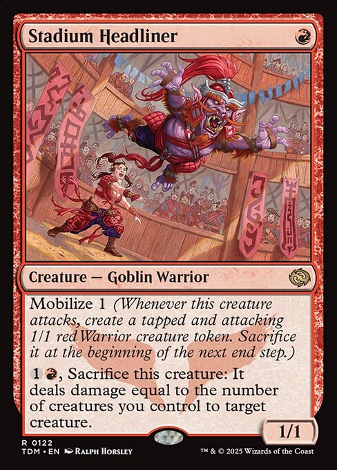 Stadium Headliner (122) [Tarkir: Dragonstorm]