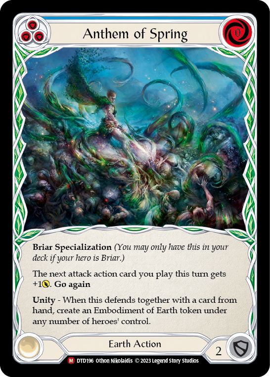 Anthem of Spring [Dusk Till Dawn] Rainbow Foil