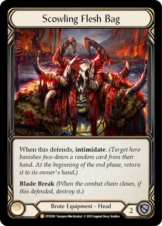 Scowling Flesh Bag [Dusk Till Dawn] Cold Foil