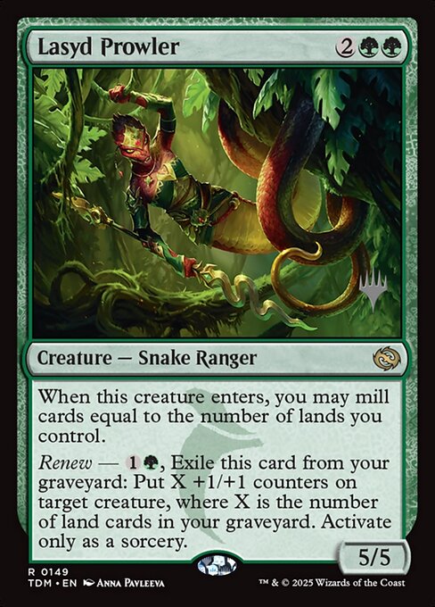 Lasyd Prowler (149p) [Tarkir: Dragonstorm Promos]