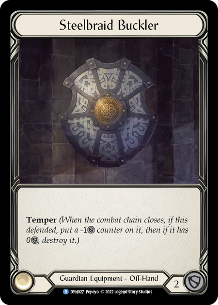 Steelbraid Buckler [Dynasty] Cold Foil