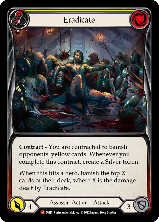 Eradicate [Dynasty] Rainbow Foil