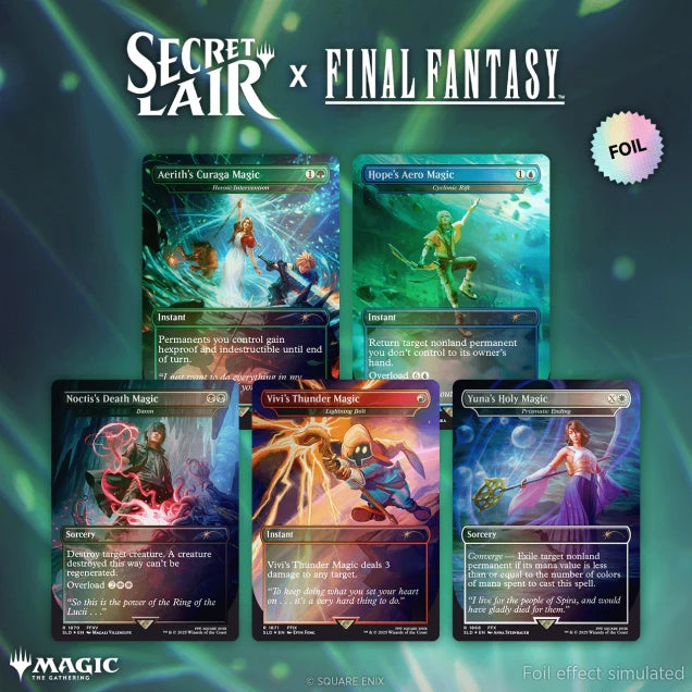 Secret Lair x Final Fantasy: Grimoire Foil Edition (Anglais)