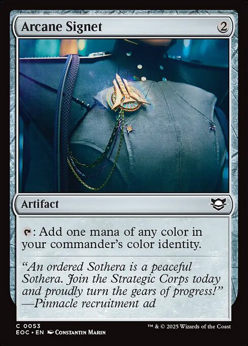 Arcane Signet (53) [Edge of Eternities Commander]