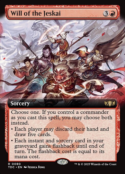 Will of the Jeskai (80) [Tarkir: Dragonstorm Commander]