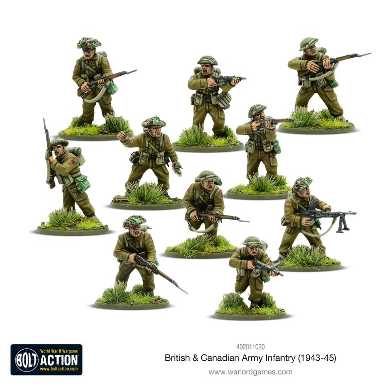 Bolt Action: Infanterie des Armées Britannique et Canadienne (1943-1945) (Anglais) 
