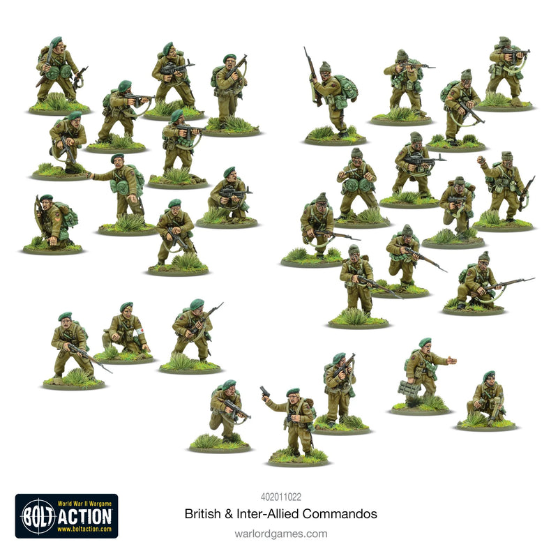 Bolt Action : Commandos Britanniques Et Interalliés (Précommande)