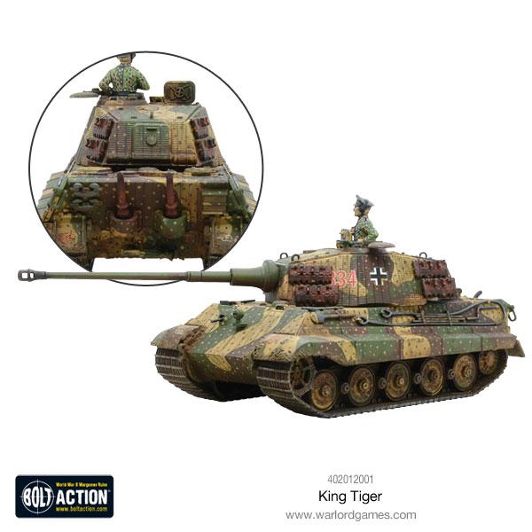 Bolt Action: King Tiger (Coffret en Plastique) (Anglais)