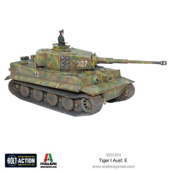Bolt Action: Tiger I Ausf. E Heavy Tank (Plastic) (EN)