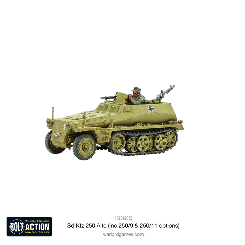 Bolt Action: Sd.Kfz 250 (Alte) Half-Track (Options For 250/1, 250/9 & 250/11 Variants) (EN)