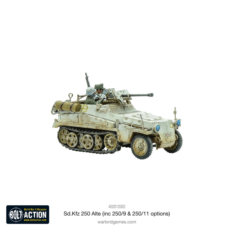 Bolt Action: Sd.Kfz 250 (Alte) Half-Track (Options For 250/1, 250/9 & 250/11 Variants) (EN)