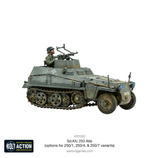 Bolt Action: Sd.Kfz 250 Alte (Options for 250/1, 250/4 & 250/7) (EN)