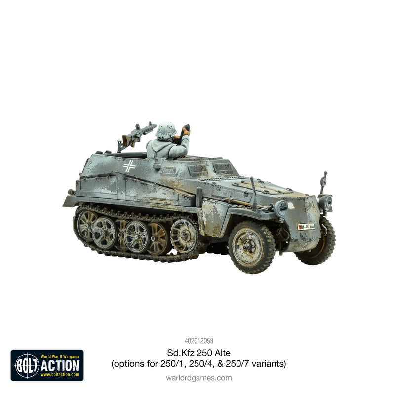 Bolt Action: Sd.Kfz 250 Alte (Options for 250/1, 250/4 & 250/7) (EN)