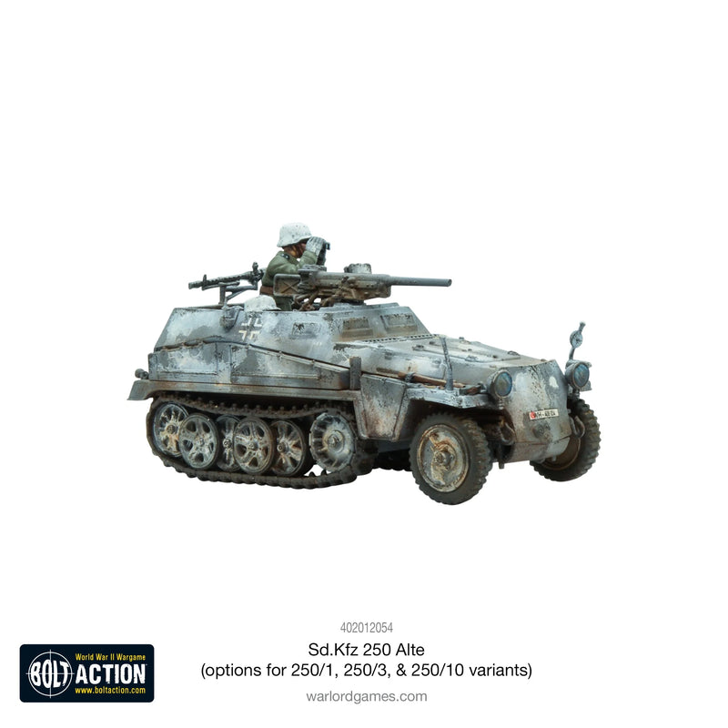 Bolt Action: Sd.Kfz 250 (Alte) Half-Track (Options to Make 250/1, 250/3 or 250/10 Variants) (EN)