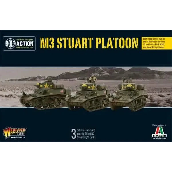 Bolt Action: M3 Stuart Platoon (EN)(Preorder)