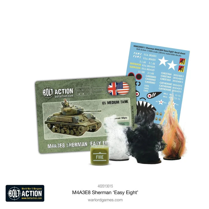 Bolt Action: M4A3E8 Sherman Easy Eight (EN) (Précommande)