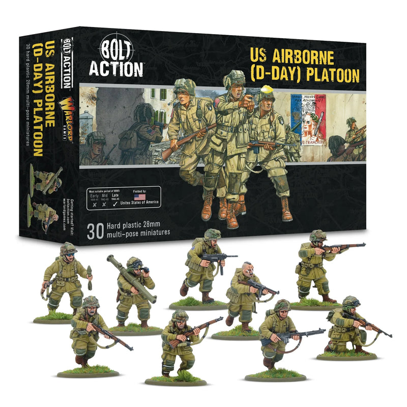 Bolt Action: US Airborne (D-Day) Platoon (Preorder)