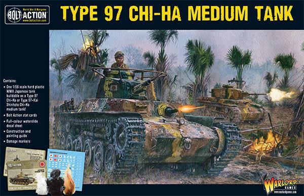 Bolt Action : Char Moyen Japonais Type 97 Chi-Ha (Anglais)