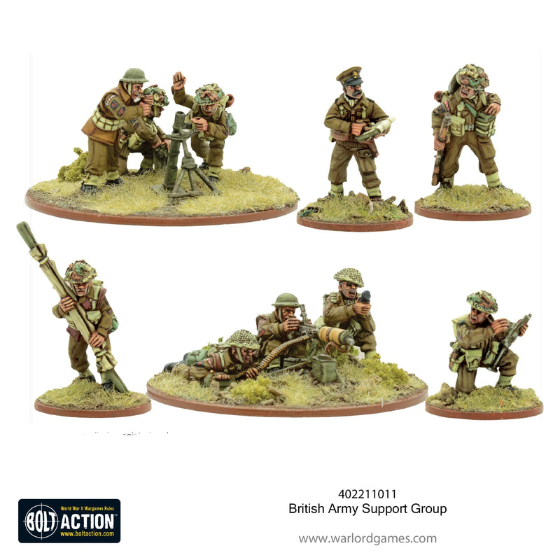 Bolt Action: British Army Support Group (EN)