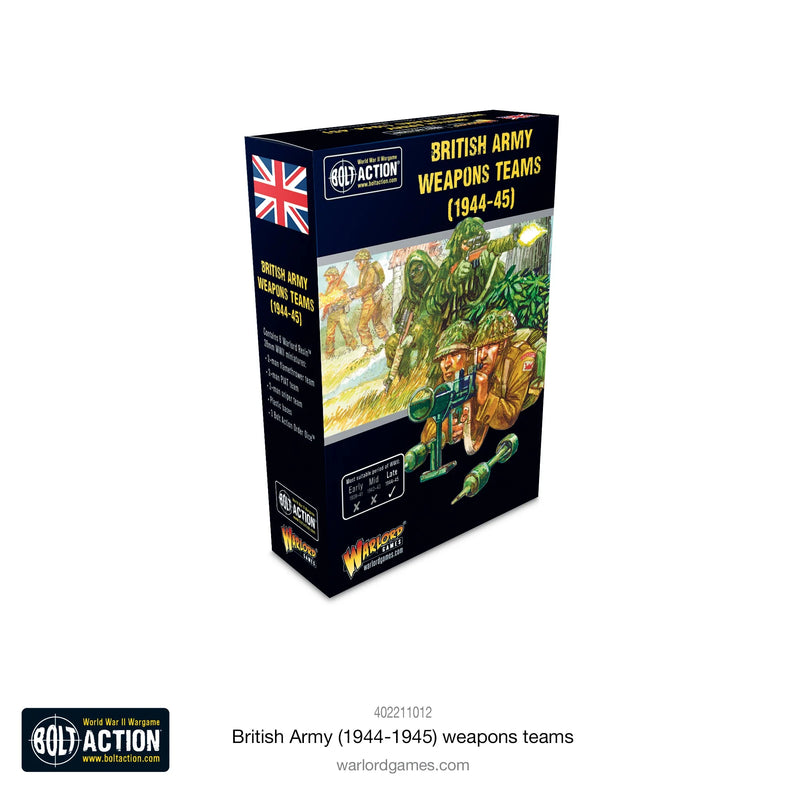 Bolt Action: British Army (1944-45) Weapons Teams (EN)