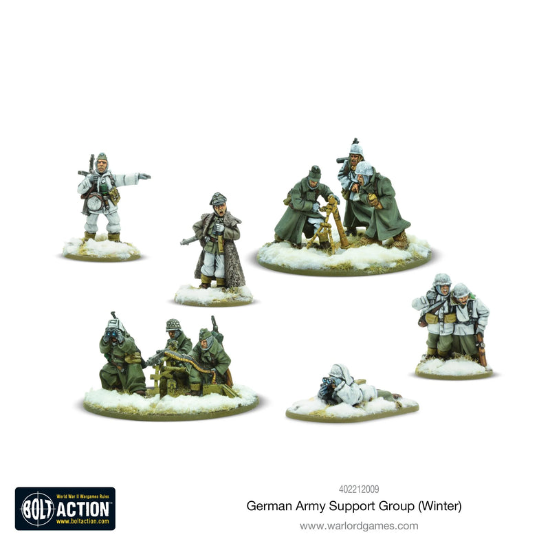 Bolt Action: German Army (Winter) Support Group (EN)