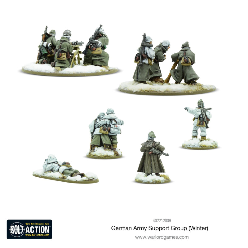 Bolt Action: German Army (Winter) Support Group (EN)