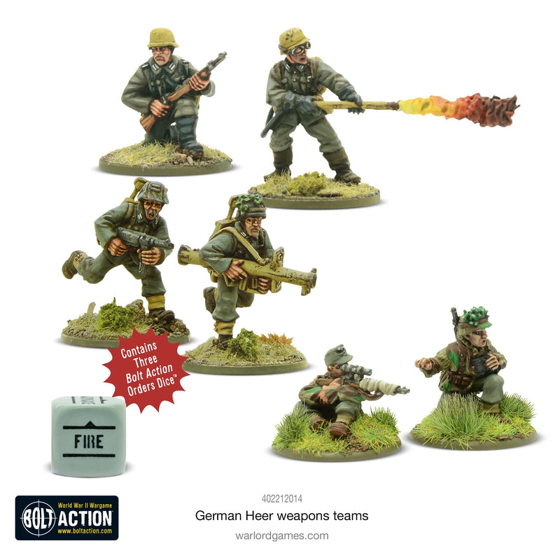 Bolt Action: German Heer Weapons Teams (EN)