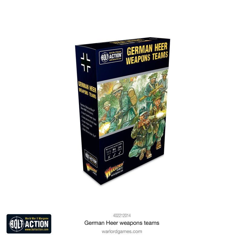 Bolt Action: German Heer Weapons Teams (EN)
