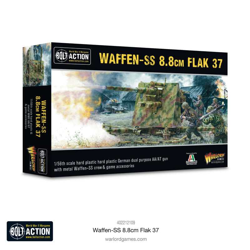 Bolt Action: Waffen-SS 8,8 cm Flak 37 (Anglais)