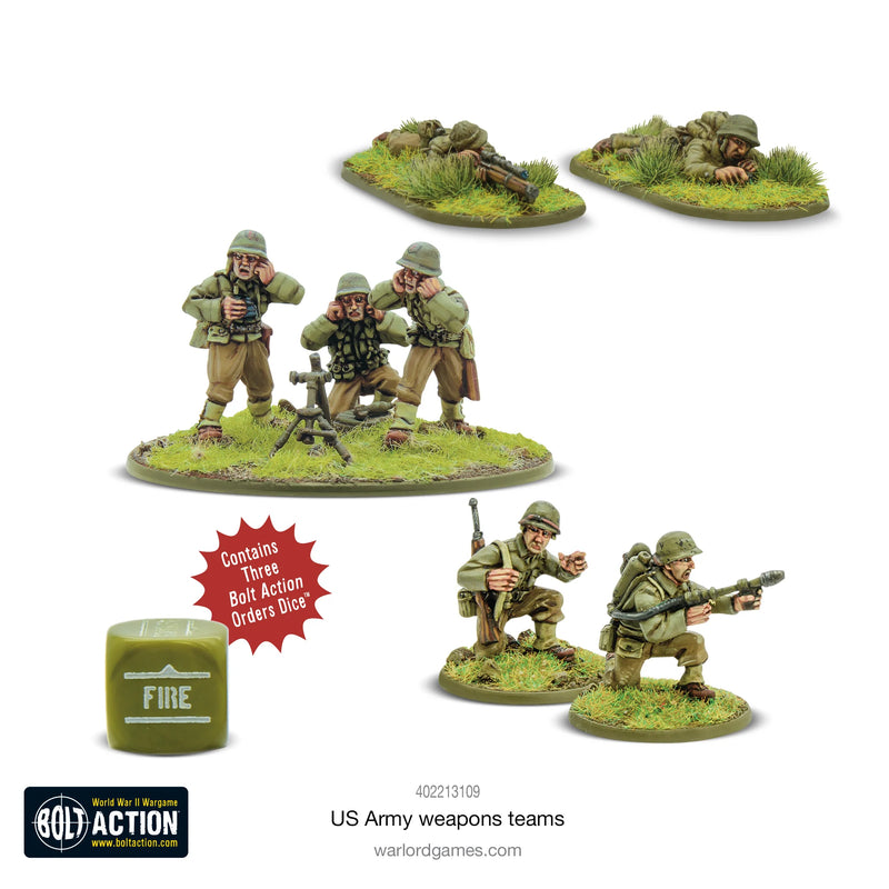 Bolt Action: US Army Weapons Teams (EN)